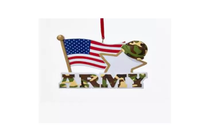 Simply Christmas American Flag And Army* Occupations