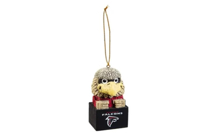 Simply Christmas Atlanta Falcons Mini Tiki Ornament* Atlanta Falcons