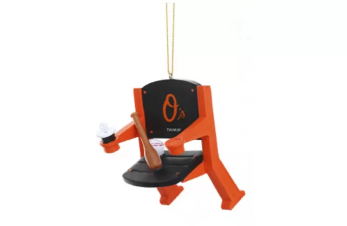 Simply Christmas Baltimore Orioles Stadium Chair* Mlb Sports Memorabilia