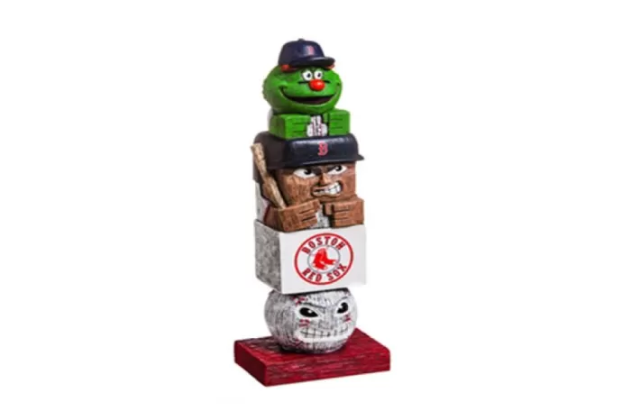 Simply Christmas Boston Red Sox Tiki Totem* Mlb Sports Memorabilia