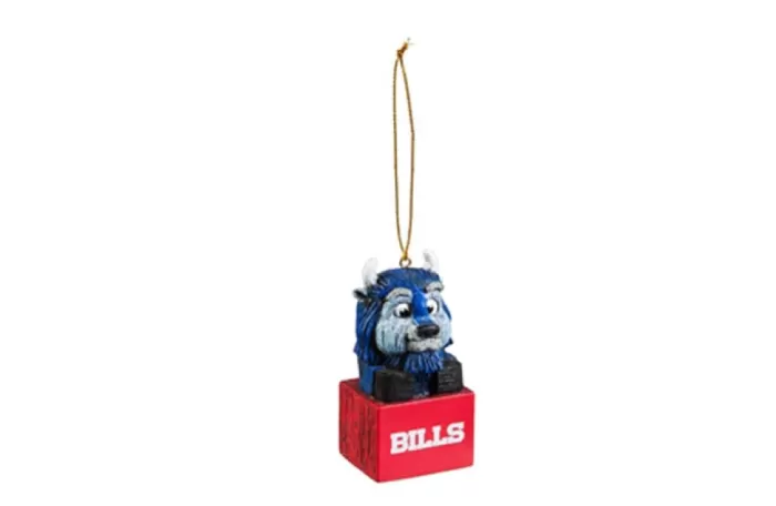 Simply Christmas Buffalo Bills Mini Tiki Ornament* Buffalo Bills