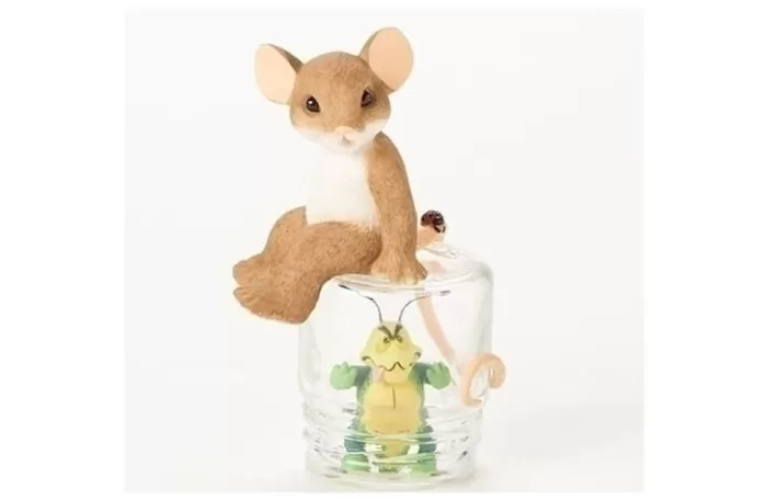 Simply Christmas Catching Bugs Mouse* Charming Tails