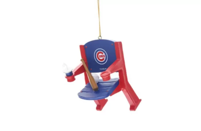 Simply Christmas Chicago Cubs Stadium Chair* Mlb Sports Memorabilia