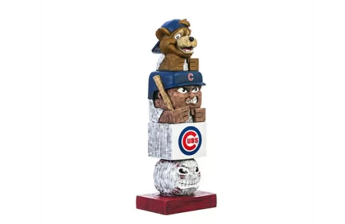 Simply Christmas Chicago Cubs Tiki Totem* Mlb Sports Memorabilia