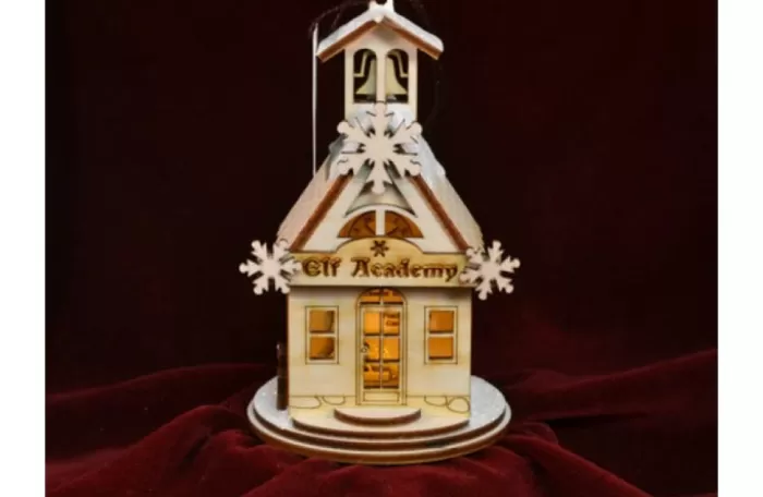 Simply Christmas Elf Academy Schoolhouse* Cottages