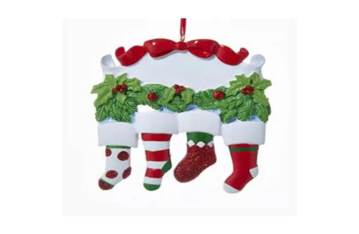 Simply Christmas Family Of 4 Stockings* Family Of Four