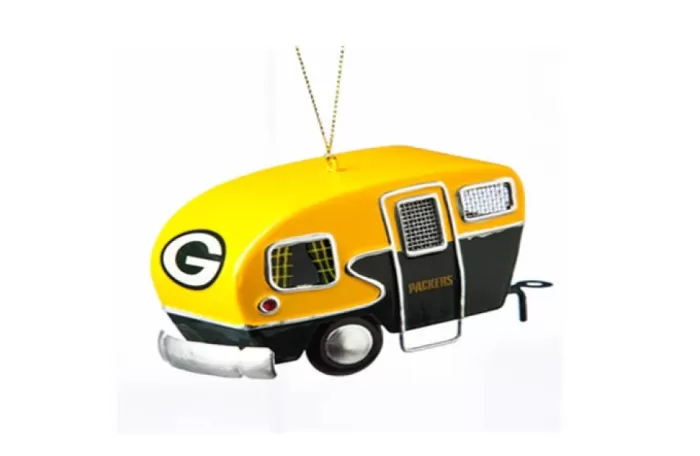 Simply Christmas Gb Packers Camper* Green Bay Packers