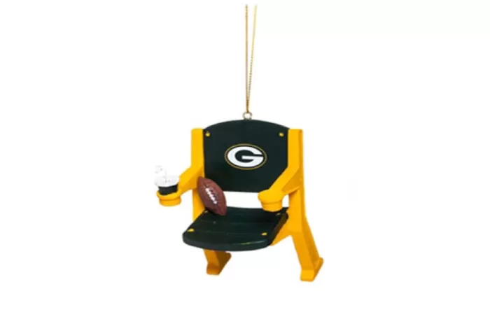 Simply Christmas Gb Packers Stadium Chair* Green Bay Packers