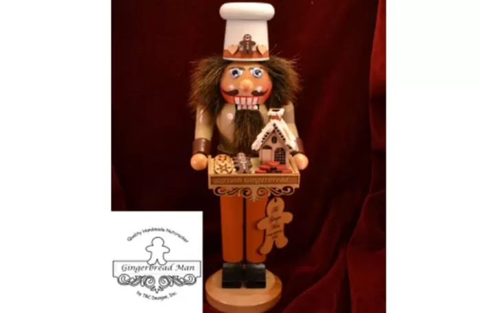 Simply Christmas Gingerbread Man Nutcracker* Nutcrackers