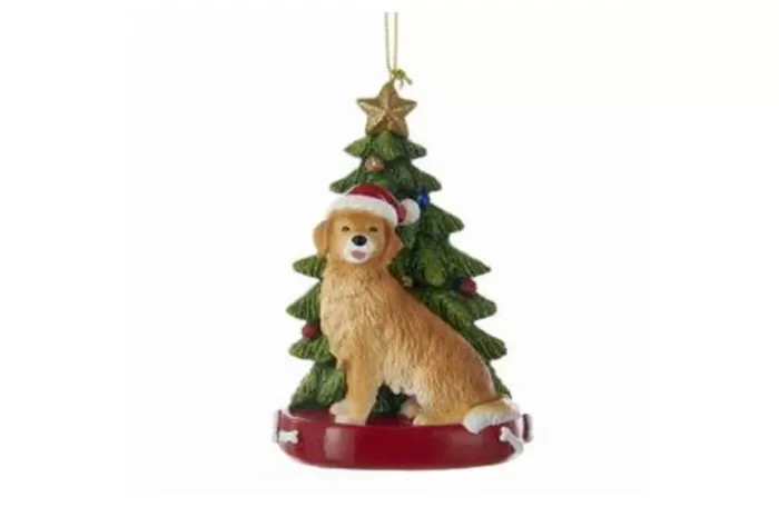 Simply Christmas Golden Retriever* Cat And Dog