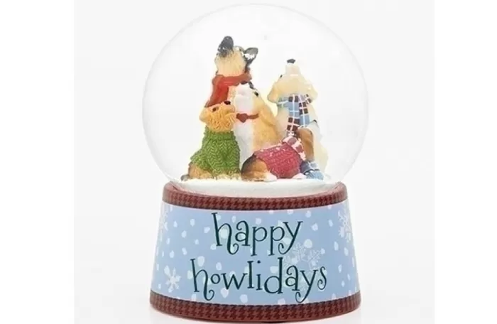 Simply Christmas Happy Howlidays* Snow Globes