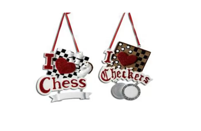 Simply Christmas I Love Chess/I Love Checkers* Hobby