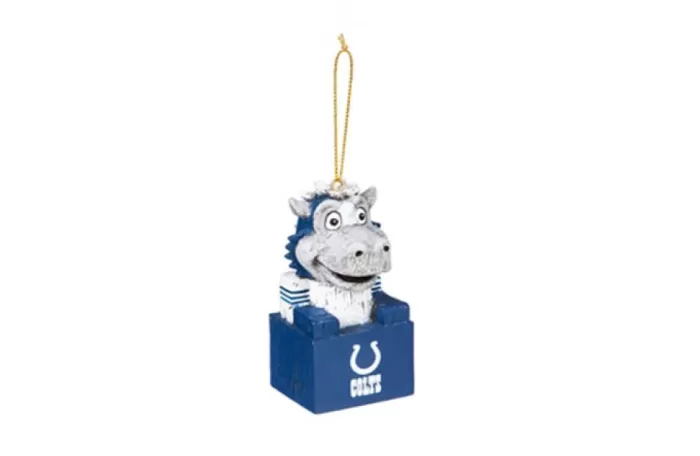 Simply Christmas Indianapolis Colts Mini Tiki Ornament* Indianapolis Colts