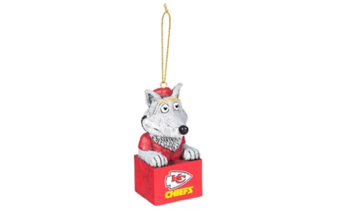 Simply Christmas Kansas City Chiefs Mini Tiki Ornament* Kansas City Chiefs