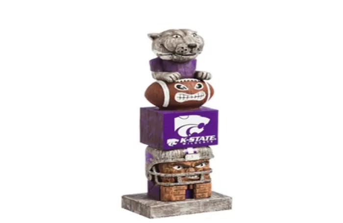 Simply Christmas Kansas State University Tiki Totem* Collegiate Sports Memorabilia