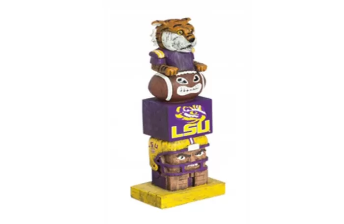 Simply Christmas Louisiana State University Tiki Totem* Collegiate Sports Memorabilia