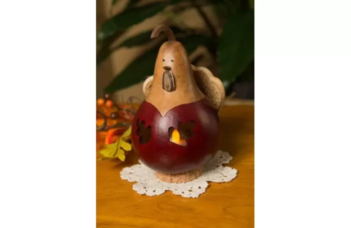 Simply Christmas Lyden* Painted Gourds