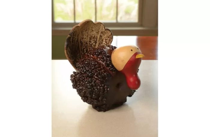 Simply Christmas Medium Trent The Turkey* Painted Gourds