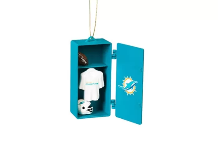 Simply Christmas Miami Dolphins Locker* Miami Dolphins