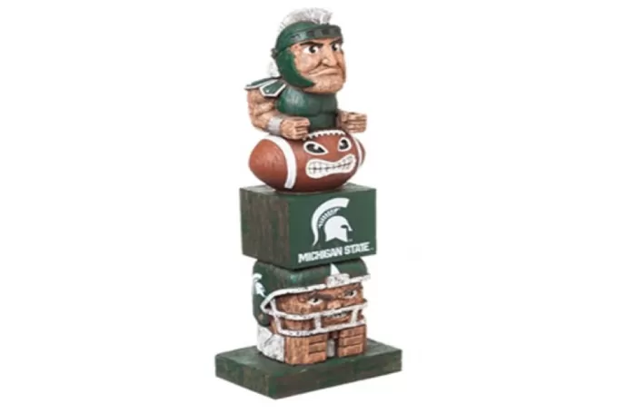 Simply Christmas Michigan State University Tiki Totem* Collegiate Sports Memorabilia