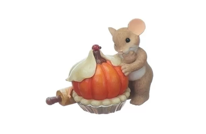 Simply Christmas Mouse Pumpkin Pie* Charming Tails