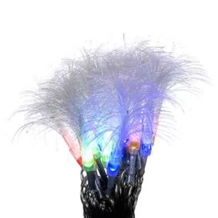 Simply Christmas Multi-Colored Fiber Optic Led Light Set* Lights