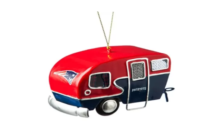 Simply Christmas New England Patriots Camper* New England Patriots