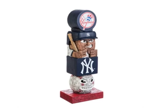 Simply Christmas New York Yankees Tiki Totem* Mlb Sports Memorabilia