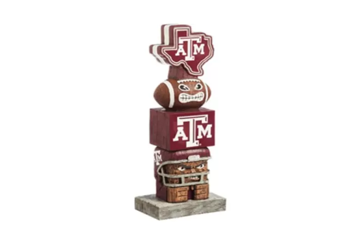 Simply Christmas Texas A&M Tiki Totem* Collegiate Sports Memorabilia