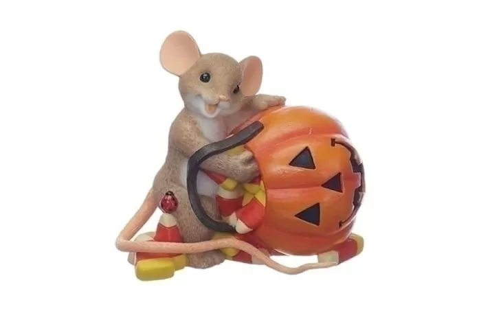 Simply Christmas Trick Or Treating Mouse* Charming Tails