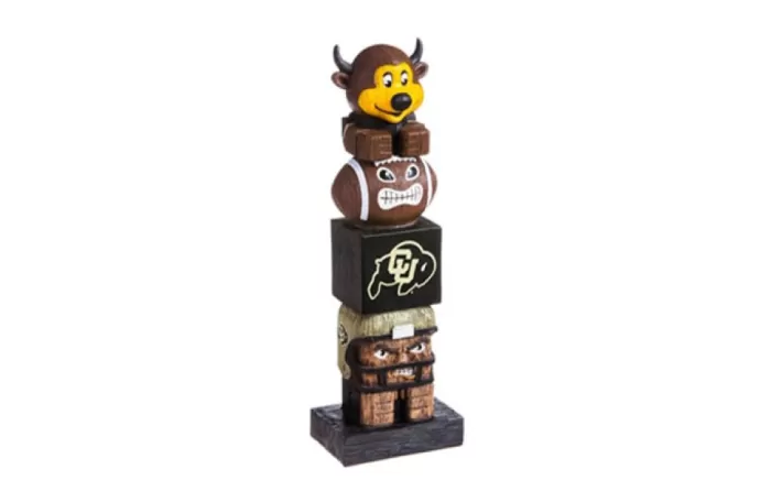 Simply Christmas University Of Colorado Tiki Totem* Collegiate Sports Memorabilia