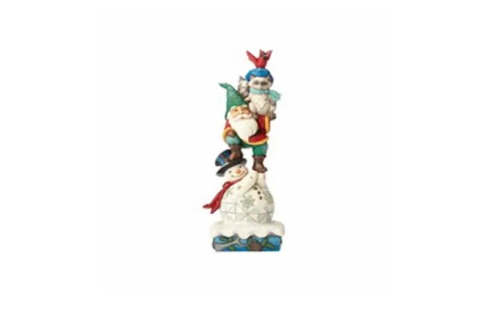 Simply Christmas Woodland Stacked Santa Gnome* Christmas